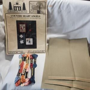 Country Heart Angels Counted Cross Stitch Kits Schoolroom Sampling SC11 B26